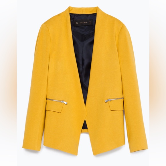 Zara Jackets & Blazers - ZARA SALE yellow coat 🧥
